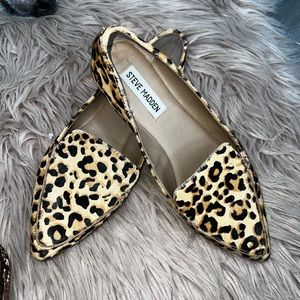 Steve Madden Leopard Flats NEW!!